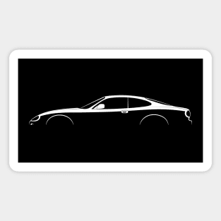 Jaguar XK (X100) Silhouette Magnet